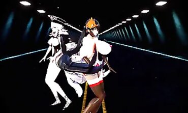 MMD Taiho and Graf Live Concert Orgy