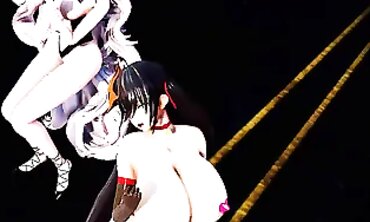 MMD Taiho and Graf Live Concert Orgy