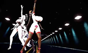 MMD Taiho and Graf Live Concert Orgy