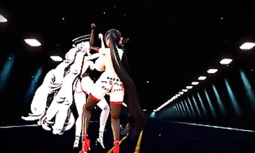MMD Taiho and Graf Live Concert Orgy