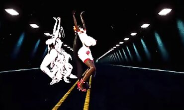 MMD Taiho and Graf Live Concert Orgy