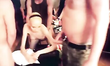 19YO Teens' Wild Sex Party - Group Orgy with Hot Blonde Babe
