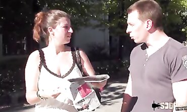Chubby MILF Faces Two Hunks in an Erotic Threesome