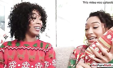 Misty Stone & Sarah Lace: Ebony MILF Threesome