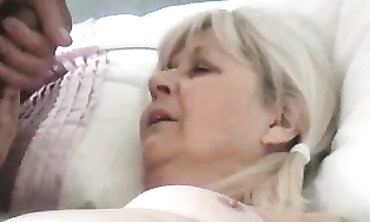 Amateur Girl Displays Spunk Geyser and Swallows Cum On Camera