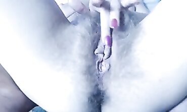 KristyNice: Rosy Thong Milf Masturbates