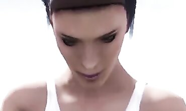 GonKappa's Alien POV Gangbang with DP and Creampie