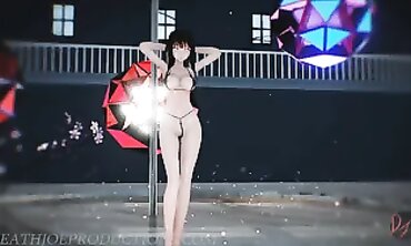 MMD R18: DeathJoeProduction's Busty Jiggle Roleplay