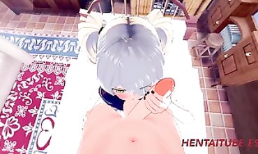 Fischl Cosplay Rough Sex Roleplay