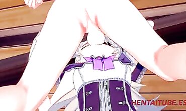 Fischl Cosplay Rough Sex Roleplay