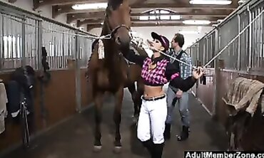 Tera Joy Rides George Uhl in a Dirty Cowgirl Session