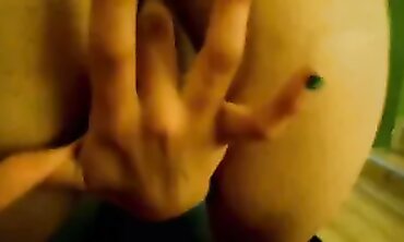 Slutty MILF Wife Fingers Her Cunt Before Getting Pounded