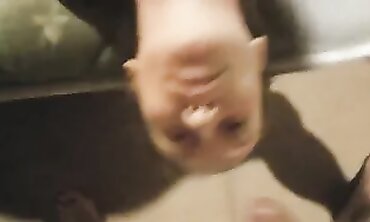 Deep-Throat Queen Loves Big Dick - POV Blowjob & Swallowing