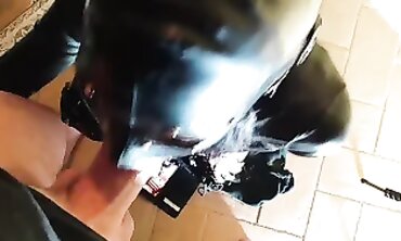 Laura's Fishnets - Erotic Roleplay with Platform Shoes & Stocking Suck Off