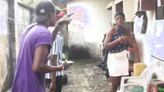 Angel Gets Gangbanged by Two African Men