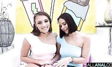 Gia and Violet's Certified All-Anal Threesome