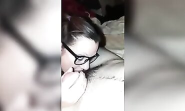POV Amateur Deep Throat and Cum Swallowing