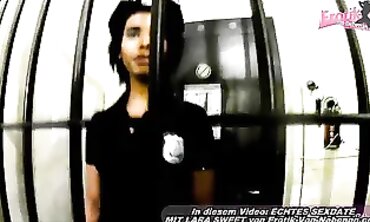 German Latina Cop Plows MILF in Prison Roleplay