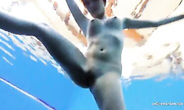 Brunette Bae Zuzanna Showcases Huge Boobs in Pool