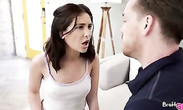 Petite Brunette Stepsis Gets Rough Shower Sex With Stepbro