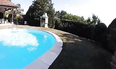 Little French MILF Garden Pleasure