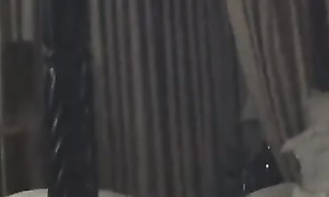Hot Blonde Babe Gives Sensual Handjob to Her Man at Hotel Room
