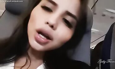 Hot Latina MILF Fingering Her Pussy Outdoors