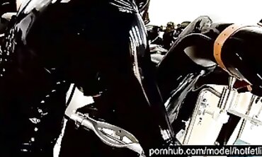 HotFetLife Fem Dom Bondage, Pissing & Oral Handjob