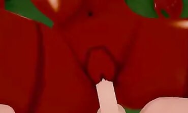 3D Animated KoikatuCenter and Freddy Bear Hardcore Creampie