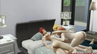 Bisexual Threesome Action in 'Kirishima-Jiro's Classroom', Featuring Popular Japanese Voice Actors