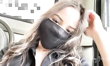 Joy Plays a Risky Outdoor Game on a Bus