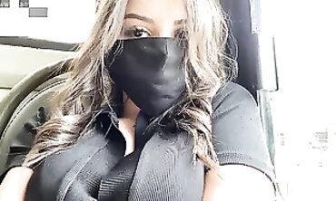 Joy Plays a Risky Outdoor Game on a Bus