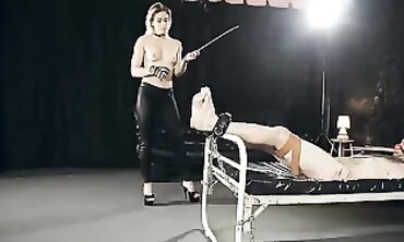 Torment with Flog and Stilettos