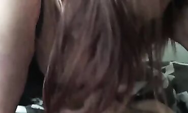 BBW Slut Brittany Swallows Cum in Deep Throat Blowjob