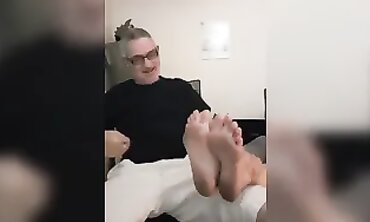 FemDom BDSM Mistress Dominates Submissive Slave in Rough Bondage Session