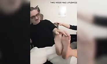 FemDom BDSM Mistress Dominates Submissive Slave in Rough Bondage Session