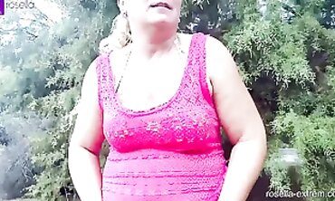 Public Beach and Pool Peeing with Deep Throat Action