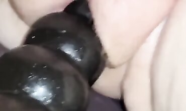 72-Year-Old Granny Enjoys Kinky Vibrator and Blowjob Play