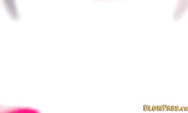 Jessie Saint Deep Throats a Massive Cock in POV