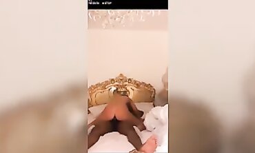 Interracial Hookup With A Blonde Dancer