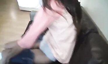 Hot MILF Gives Blowjob While Washing Dishes - POV