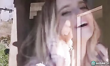 Codi Vore's Massive Natural Tits and Huge Ass in Hardcore Blonde Action