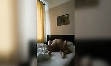 Russian Amateur POV: Doll and Boy at Home