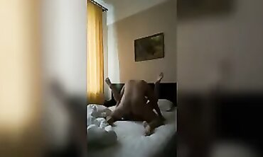 Russian Amateur POV: Doll and Boy at Home