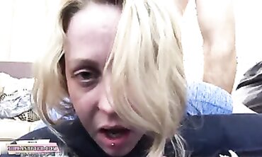 POV: Rough Anal Fuck with Mature Blonde