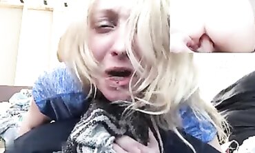 POV: Rough Anal Fuck with Mature Blonde