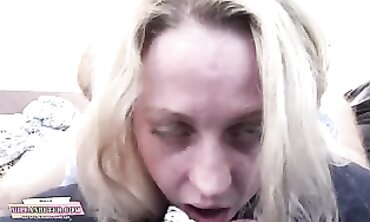 POV: Rough Anal Fuck with Mature Blonde