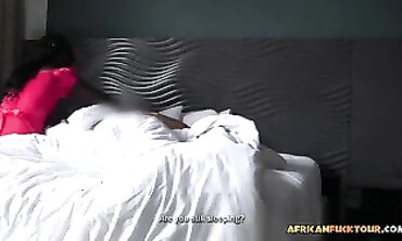 POV Interracial Anal with Milky's Big African Cock