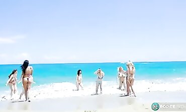 Helen Star and Sha Rizel Show Off Their Massive Natural Tits
