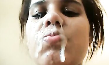 Hot Blonde MILF Gives Intense POV Handjob with Facial cumshot